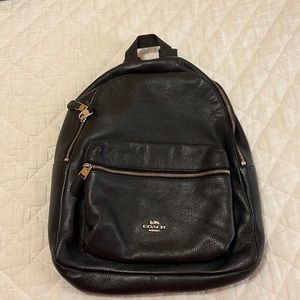 Coach Pebble Leather Charlie Backpack